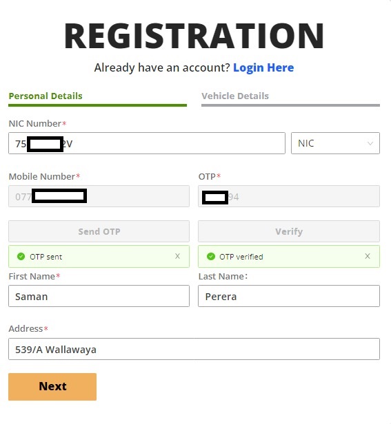 How To Register And Create National Fuel Pass